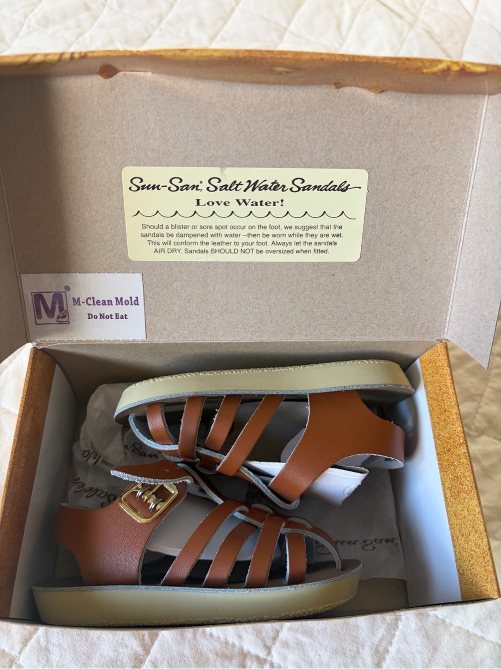 Sun-San Sailor Infant Sandals in Tan - Picture 5 of 5